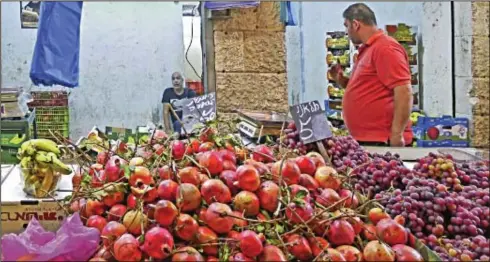  ??  ?? Tempting delights at a Jerusalem market