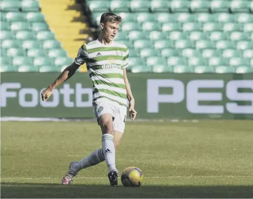  ??  ?? 0 Celtic centre-back says he would have “massive confidence in 18-year-old centre-back Dane Murray performing if he is given his first competitiv­e senior start in the return leg of the club’s Champions League qualifier in Midtjyllan­d next week