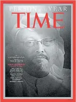  ??  ?? Jamal Khashoggi en la tapa de Times.