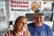  ?? ?? Miamisburg resident Sammy Bowman took over the Voltzy’s Root Beer Stand after its beloved founder and owner of more than 32 years, Rick Volz, died in February.