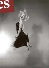  ?? PHILIPPE HALSTON/MAGNUM PHOTOS ?? Pulo da gata. Marilyn Monroe por Halsman