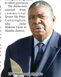  ??  ?? VP Phelekezel­a Mphoko