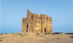  ?? Picture: © flickr.com/photos/a-weidinger/ ?? TOMB RAIDING The mausoleum of former ruler Bibi Maryam at Qalhat, Oman.