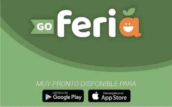  ?? CORTESÍA DE GO FERIA PARA EF ?? Go Feria es una aplicación que comunica a los agricultor­es con clientes para que puedan comprar en línea frutas y verduras, y recibir los pedidos en 24 horas.