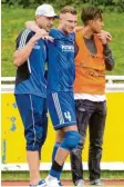  ?? Foto: hhö ?? FVI-Kapitän Manuel Strahler verletzte sich im Spiel gegen München.