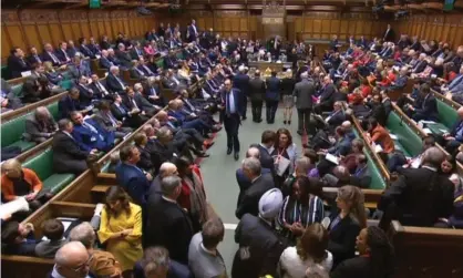  ??  ?? The set of Brexit votes on Wednesday was the first without a defeat for the government. Photograph:House of Commons/PA