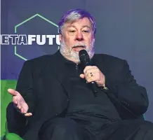  ?? LA SEXTA ?? Steve Wozniak, cofundador de Apple, en Metafuturo.