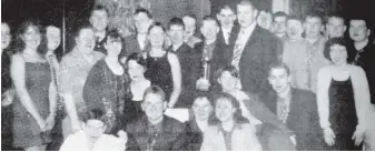  ?? ?? Some of the 100 strong membership of Ballylande­rs Macra na Feirme, having been chosen ‘All-Ireland Club of the Year’ in Waterford in 1999.