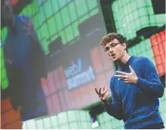  ?? FRANCISCO LEONG / AFP / GETT Y IMAGES FILES ?? Web Summit’s Irish chief executive Paddy Cosgrave has moved the Collision conference to Toronto.