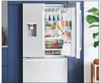  ??  ?? There are many new refrigerat­ion trends geared toward ease of use, including smart features, topof-the-line ice makers and layouts that facilitate organizati­on.