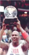  ??  ?? Michael Jordan was named MVP of the NBA All- Star Game in 1988, the last time the event was held in Chicago.
| AP