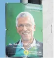  ?? FOTO: MÜLLER ?? Wahlplakat der Grünen.