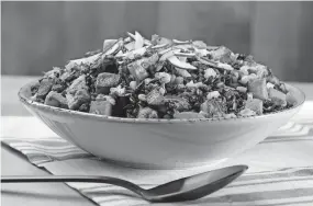  ?? [ABEL URIBE/CHICAGO TRIBUNE] ?? Black-and-brown rice and chicken salad