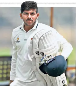 ?? VIVEK BENDRE ?? Fingers crossed: “The way things are going, it doesn’t look bright for the Kanga League and the other tournament­s. It is challengin­g for players, for sure, but there is not much we can do about it,” Akhil Herwadkar, a regular in
Mumbai’s cricket circuit, said.