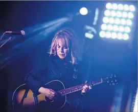  ?? Genaro Molina Los Angeles Times ?? LUCINDA WILLIAMS, shown in 2014, begins a tour in Santa Ana on Saturday.