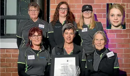  ?? SUPPLIED ?? Cambridge RDA won commendati­on in the Team Excellence Award at the Volunteer Excellence Awards. Inset: Eve Boister was named Runner Up for Youth Volunteer of the Year.
