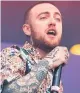  ??  ?? TRAGIC Mac Miller