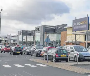  ?? Picture: Steven Brown. ?? Fife Central Retail Park.