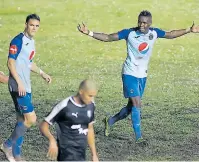  ??  ?? DEBUT. Rubilio Castillo ingresó en la segunda mitad. No pudo marcar.