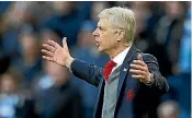  ?? REUTERS ?? Arsene Wenger is under pressure in the Arsenal hot seat.