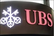  ?? PHOTO: REUTERS ?? UBS is adopting a ‘one market’ approach.