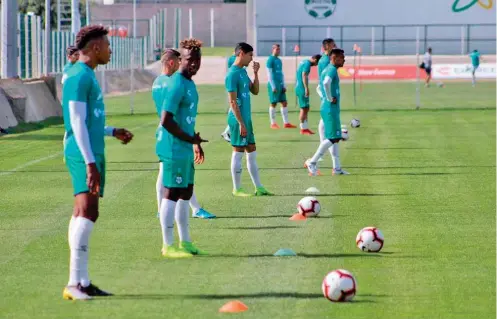  ?? /FOTO: CORTESÍA ?? Santos Laguna ya se prepara para el partido contra Pachuca del próximo domingo