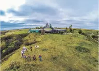  ?? Photo: WanuskeWin heritage Park/tourism saskatoon ?? Wanuskewin Heritage Park, located just northeast of Saskatoon, is making progress in its initiative to be named the province’s first UNESCO World Heritage Site.