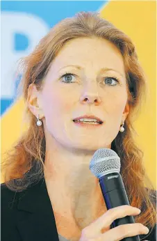  ??  ?? Kathrin Haag, für die Länder Mittel- und Osteuropas zuständige SAP-Personalch­efin.