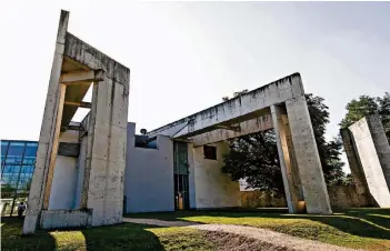  ?? FOTO: ACHIM POHL/BISTUM ESSEN ?? Die Synagoge der Jüdischen Gemeinde Duisburg-Mülheim-Oberhausen am Springwall.