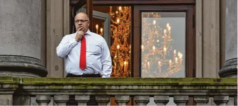  ?? Foto: John MacDougall, afp ?? CDU Chefunterh­ändler und amtierende­r Finanzmini­ster Peter Altmaier: legendärer Ruf innerhalb der Unionsfrak­tion.