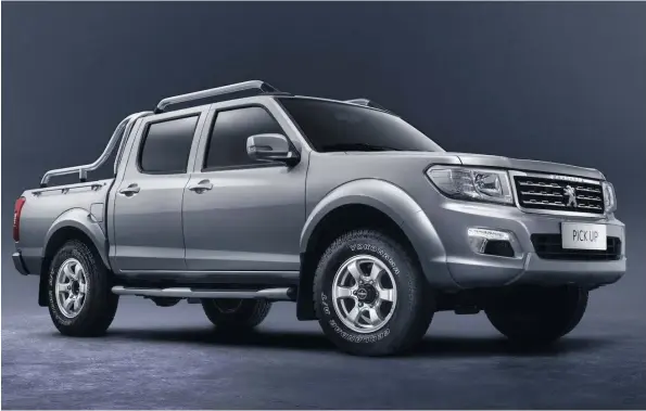  ??  ?? Neither the boxy styling nor the name are the most imaginitiv­e. The Pick Up is headed here only in 2021.