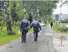  ??  ?? Wolfgang T. (r.) wird beschuldig­t, in der Seebadi in Tägerwilen einen Mord begangen zu haben.