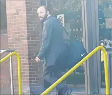  ??  ?? Kevin Chapman, leaving Folkestone Magistrate­s’ Court, admitted three charges of criminal damage, a charge of public indecency, and a charge of making threatenin­g communicat­ions and, right, Fenwick in Canterbury