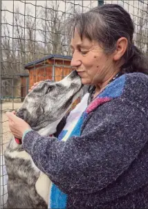  ??  ?? Ce chien de  mois a été trouvé dans la rue…