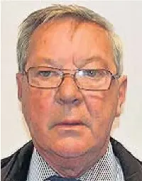  ??  ?? Hyndburn UKIP Councillor Paul Thompson has died at the age of 67