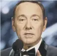  ??  ?? Kevin Spacey is alleged to have assaulted a man in 2008