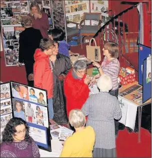  ??  ?? Alternativ­ity fair at Hinckley United Reformed Church in a previous year