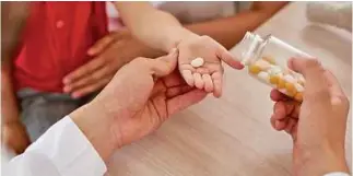  ??  ?? Children may not be getting the daily dose of vitamin D needed from their multivitam­in, according to new research.