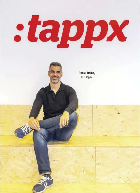  ??  ?? Daniel Reina, CEO Tappx.