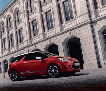  ??  ?? SWEET, SLICK, SEXY: The Citroen DS3’s 1.6l turbopetro­l engine and six-speed gearbox are among the best in the business.