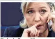  ??  ?? Marine Le Pen und ihre Russland-Connection