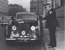  ??  ?? 0 Traffic wardens were introduced in London on this day in 1960