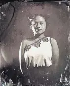 ??  ?? “Talking Tintype, Insurgent Hopi Maid- en,” Will Wilson, , 2016, from “The LENSCRATCH States Project: New Mexico”
