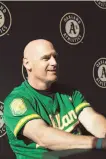  ?? D. Ross Cameron / Special to The Chronicle ?? Matt Williams is excited to begin working with A’s third baseman Matt Chapman.