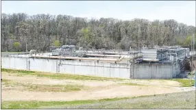  ?? Westside Eagle Observer/MIKE ECKELS ?? The Decatur wastewater treatment plant went into full operation on April 8, 2019, after a year of renovation. The plant recently won nationwide acclaim for its state-ofthe-art membrane treatment system, which is the first in Arkansas.