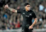  ?? PHOTO: GETTY IMAGES ?? Malakai Fekitoa should come into the midfield for the deciding test against the Lions.