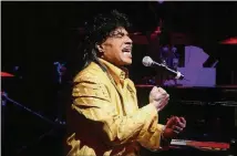  ?? THE NEW YORK TIMES HIROYUKI ITO/ ?? Little Richard performs at B.B. King Blues Club & Grill in New York in a photo from 2007. The performer died May 9. He was 87.