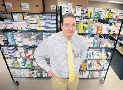  ?? JOE BURBANK/STAFF PHOTOGRAPH­ER ?? Alan Obringer is president and owner of Guardian Pharmacy Orlando, one of 29 locations in 20 states serving nearly 90,000 residents.