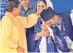  ?? PTI ?? BSP chief Mayawati in Moradabad, Monday.