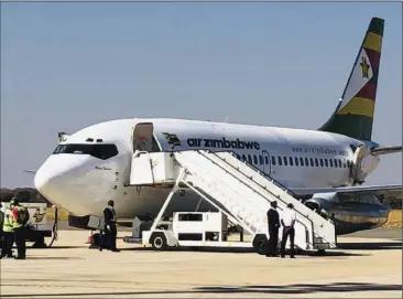  ??  ?? AirZim’s finances have been in shambles for years due to mismanagem­ent and corruption